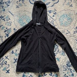 Black Zip-Up Hoodie